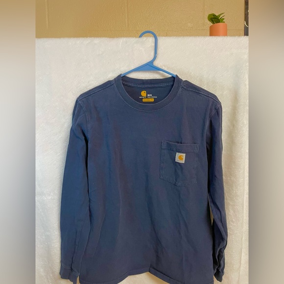 Carhartt Tops - Carhartt navy long sleeve